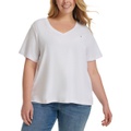 Plus Size V-Neck T-Shirt