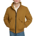 Mens Flex Performance Zip Front Bomber Jacket