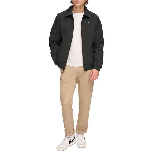 타미힐피거 Mens Classic Soft-Shell Bomber Jacket