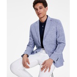 Mens Modern-Fit Linen Sport Coat