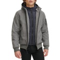 Mens Hoodie Bomber Combo Jacket