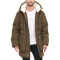 Men's Hooded Heavyweight Parka Jacket