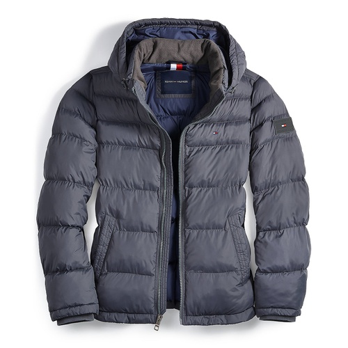 타미힐피거 Mens Quilted Puffer Jacket