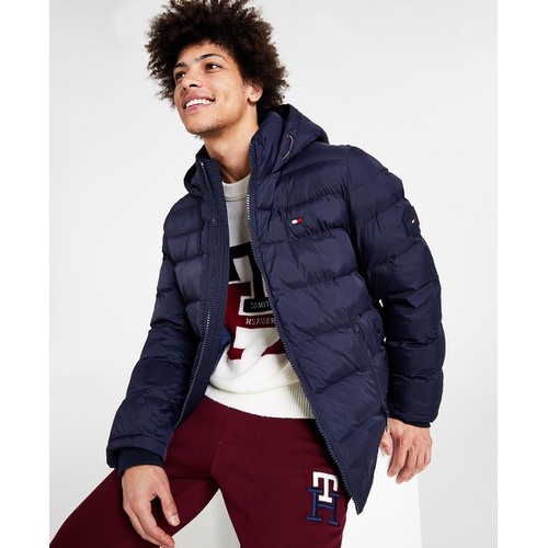 타미힐피거 Mens Quilted Puffer Jacket