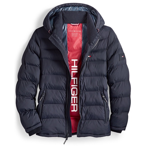 타미힐피거 Mens Quilted Puffer Jacket