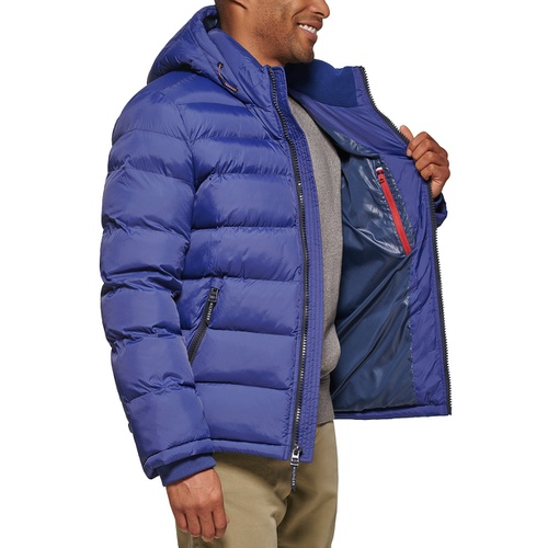 타미힐피거 Mens Quilted Puffer Jacket