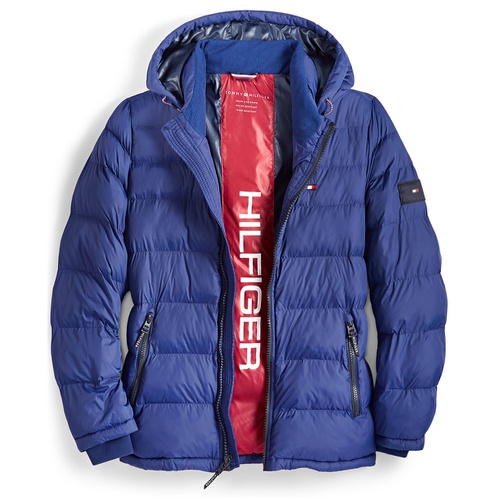 타미힐피거 Mens Quilted Puffer Jacket