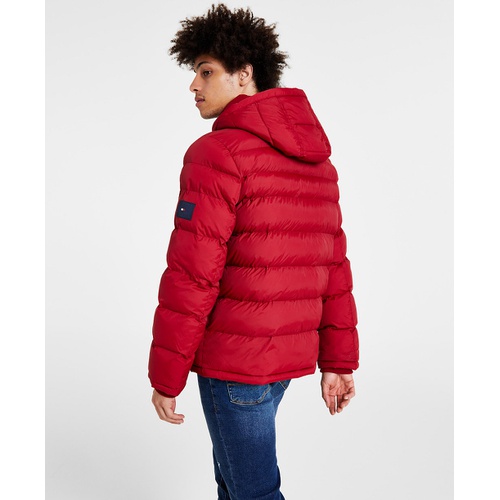 타미힐피거 Mens Quilted Puffer Jacket