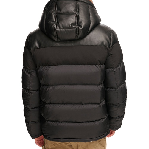 타미힐피거 Mens Quilted Puffer Jacket