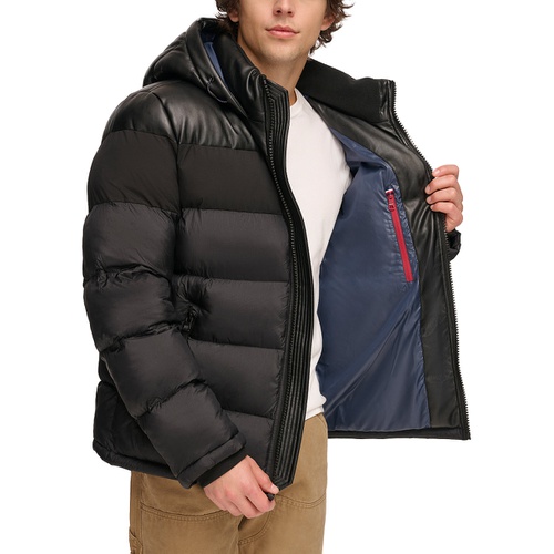 타미힐피거 Mens Quilted Puffer Jacket