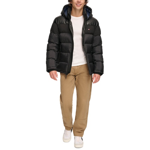 타미힐피거 Mens Quilted Puffer Jacket