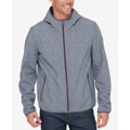 Mens Hooded Soft Shell Jacket