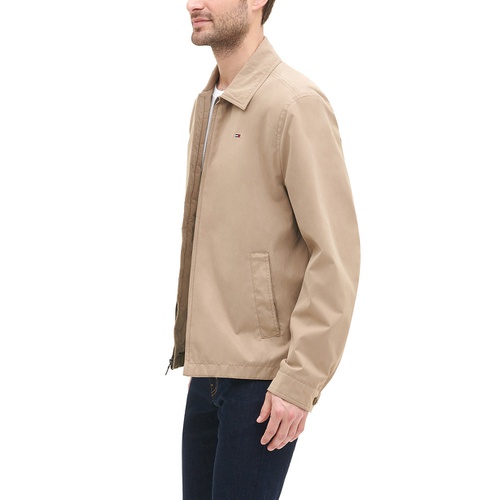 타미힐피거 Mens Lightweight Full Zip-Front Jacket