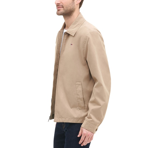 타미힐피거 Mens Lightweight Full Zip-Front Jacket