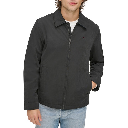 타미힐피거 Mens Lightweight Full Zip-Front Jacket