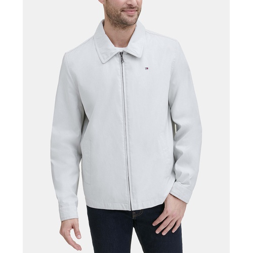 타미힐피거 Mens Lightweight Full Zip-Front Jacket