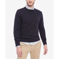 Mens Essential Solid Crew Neck Sweater