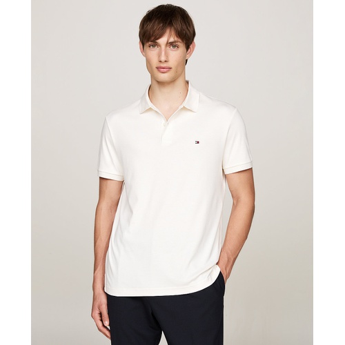 타미힐피거 Mens Regular-Fit Liquid Cotton Polo Shirt