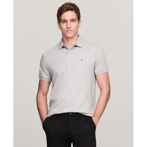 타미힐피거 Mens Regular-Fit Liquid Cotton Polo Shirt