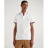 Mens Slim-Fit 1985 Red White & Blue Polo Shirt