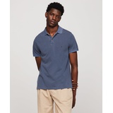 Mens Short Sleeve Garment-Dyed Polo Shirt