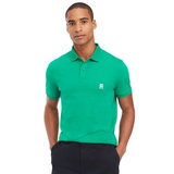 Mens Short Sleeve Interlock Monogram Polo Shirt