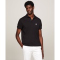 Mens Short Sleeve Interlock Monogram Polo Shirt