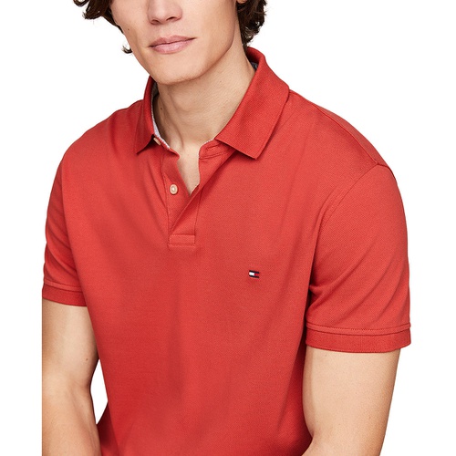 타미힐피거 Mens 1985 Slim Fit Polo Shirt