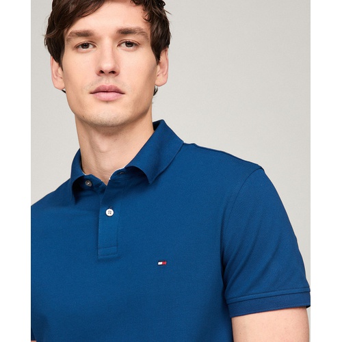 타미힐피거 Mens 1985 Slim Fit Polo Shirt