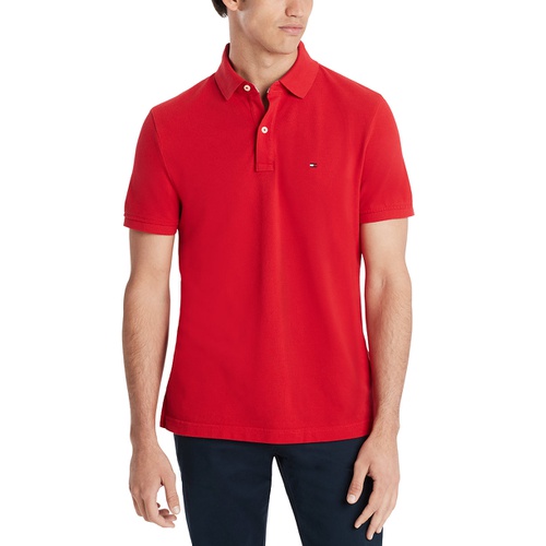 타미힐피거 Mens Cotton Classic Fit 1985 Polo