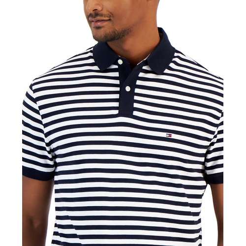 타미힐피거 Mens Cotton Classic Fit 1985 Polo