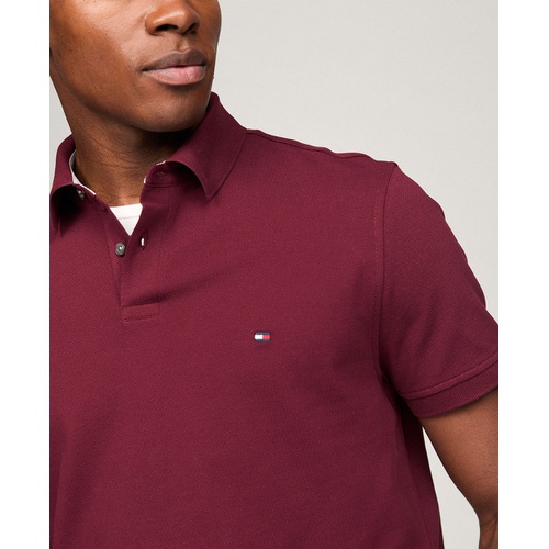 타미힐피거 Mens Cotton Classic Fit 1985 Polo