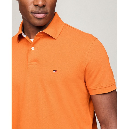 타미힐피거 Mens Cotton Classic Fit 1985 Polo