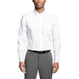 Mens Regular Fit Wrinkle Resistant Stretch Dress Shirt