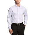 Mens Regular Fit Wrinkle Resistant Stretch Dress Shirt