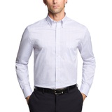 Mens Regular Fit Wrinkle Resistant Stretch Dress Shirt