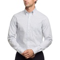 Mens Regular Fit Wrinkle Resistant Stretch Dress Shirt