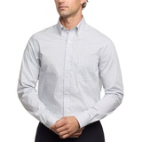 Mens Regular Fit Wrinkle Resistant Stretch Dress Shirt