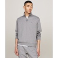 Mens Essential Intechno Knit Regular-Fit 1/4-Zip Sweatshirt