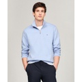 Mens Essential Intechno Knit Regular-Fit 1/4-Zip Sweatshirt