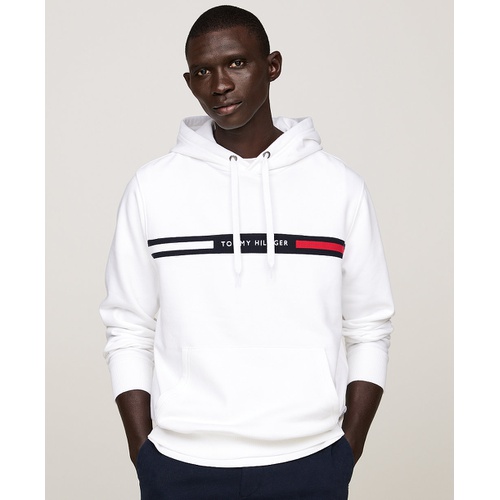 타미힐피거 Mens Chest Logo Hoodie