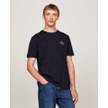 Mens Short Sleeve Crewneck Stacked Logo T-Shirt