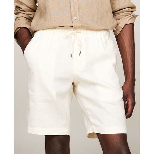 타미힐피거 Mens Harlem Regular-Fit 10 Drawstring Shorts