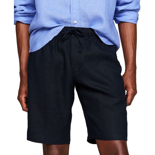 타미힐피거 Mens Harlem Regular-Fit 10 Drawstring Shorts