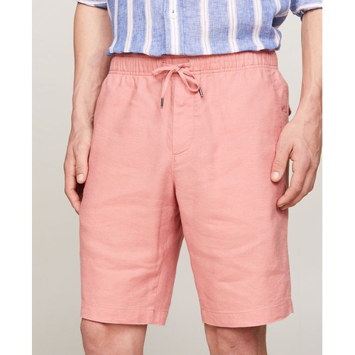 타미힐피거 Mens Harlem Regular-Fit 10 Drawstring Shorts