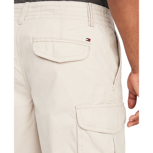 타미힐피거 Mens Essential Solid Cargo Shorts