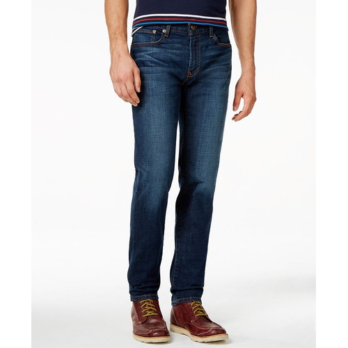 타미힐피거 Tommy Hilfiger Mens Slim-Fit Stretch Jeans