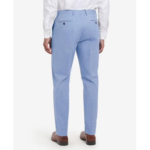 타미힐피거 Mens Modern-Fit Solid Cotton Pants