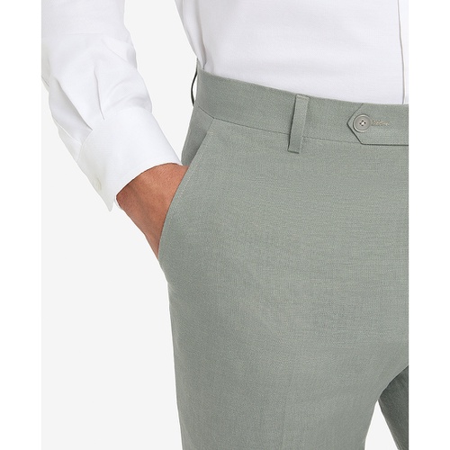 타미힐피거 Mens Modern-Fit Linen Pants