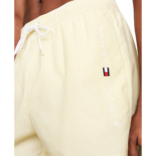 타미힐피거 Mens Striped 5 Swim Trunks